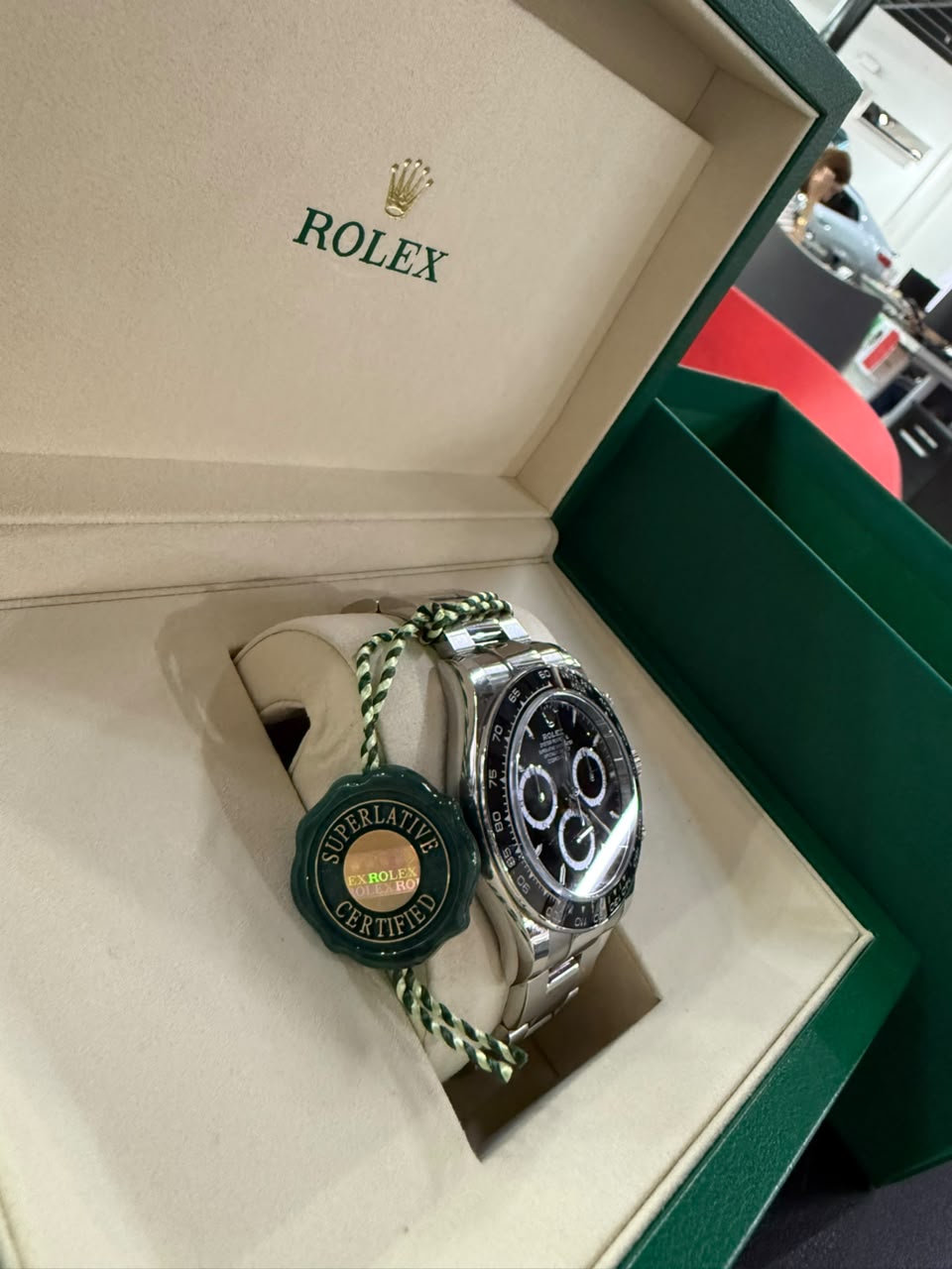 ROLEX DAYTONA BLACK NEW REFERENCE