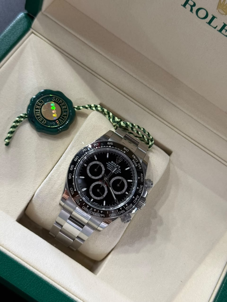 ROLEX DAYTONA BLACK NEW REFERENCE