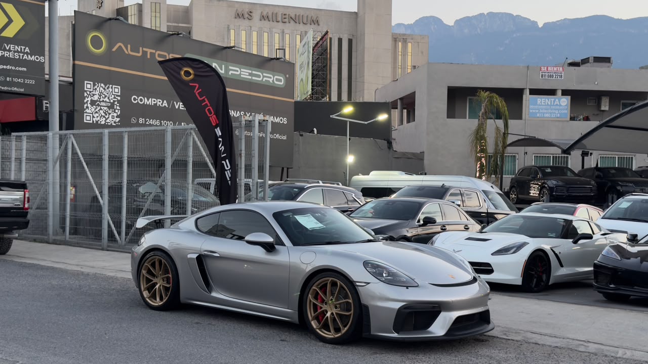 PORSCHE 718 CAYMAN GT4 2021