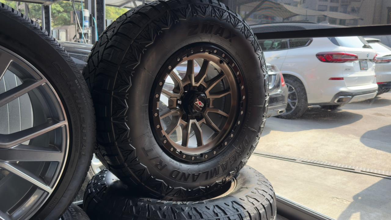 RINES CON LLANTA 285/70/R17