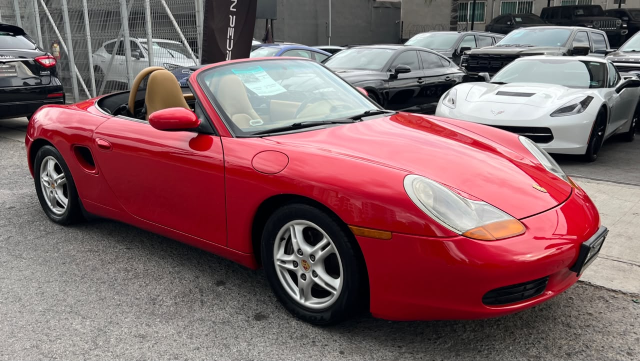 PORSCHE BOXSTER CABRIOLET 2001