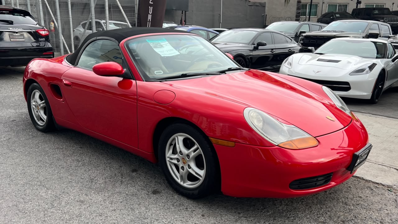 PORSCHE BOXSTER CABRIOLET 2001