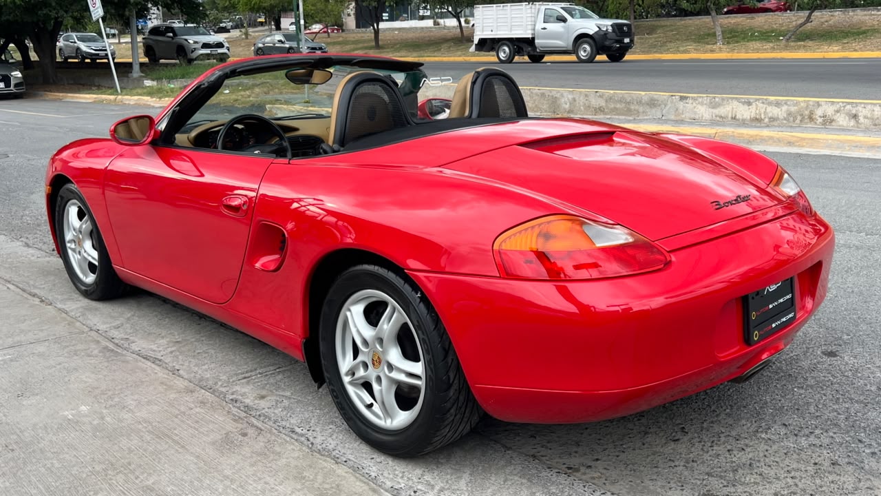 PORSCHE BOXSTER CABRIOLET 2001