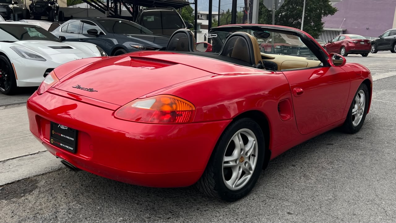 PORSCHE BOXSTER CABRIOLET 2001