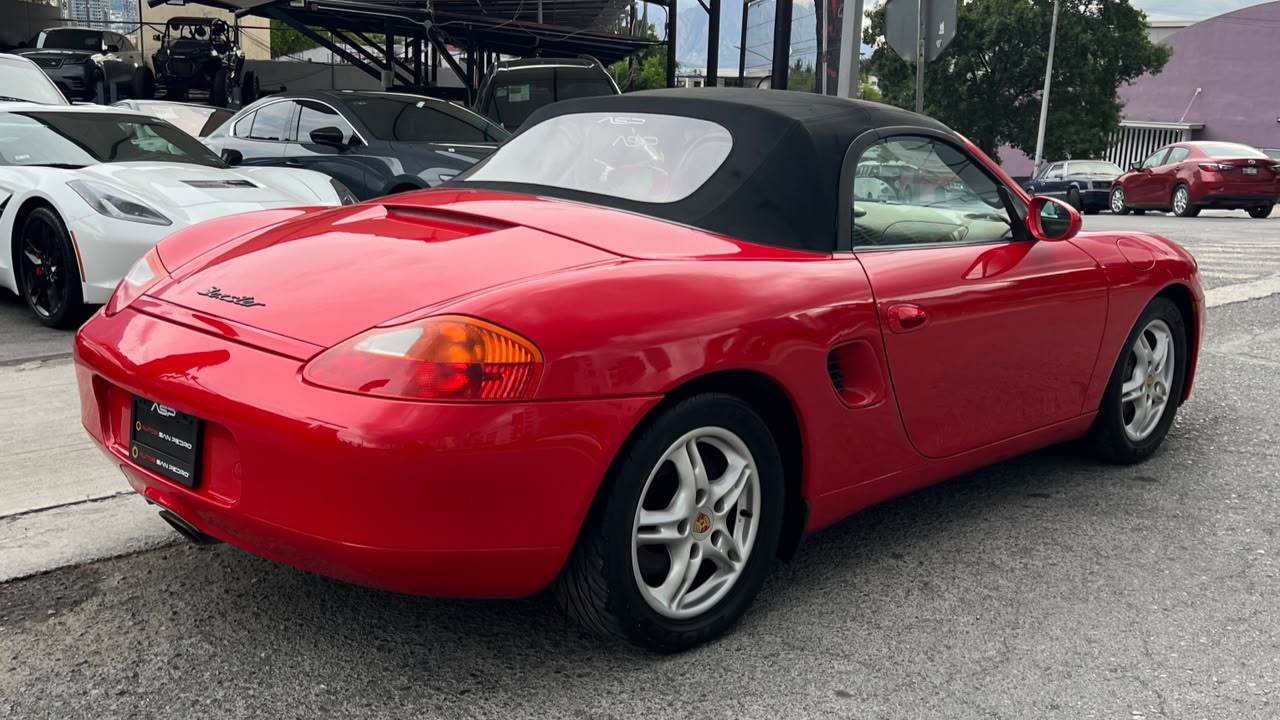 PORSCHE BOXSTER CABRIOLET 2001