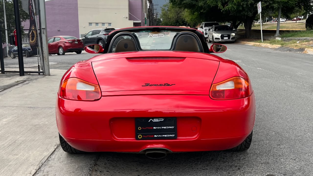 PORSCHE BOXSTER CABRIOLET 2001