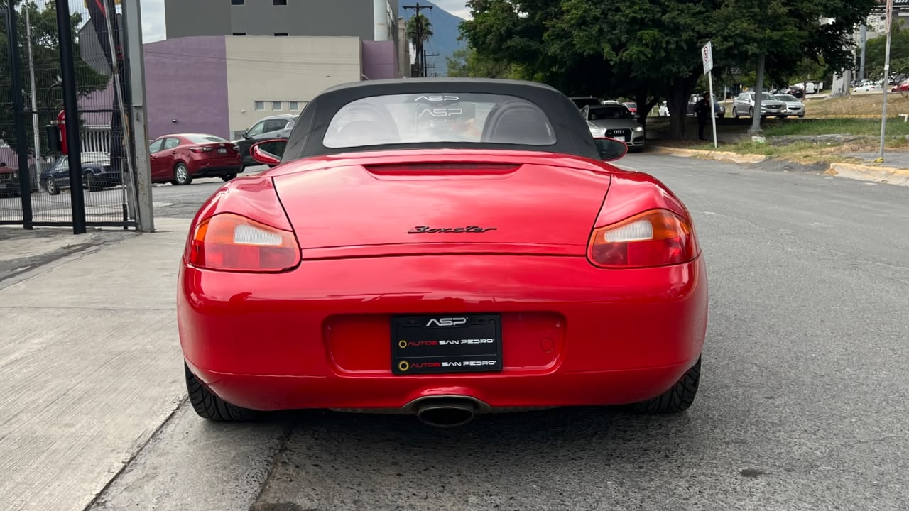 PORSCHE BOXSTER CABRIOLET 2001