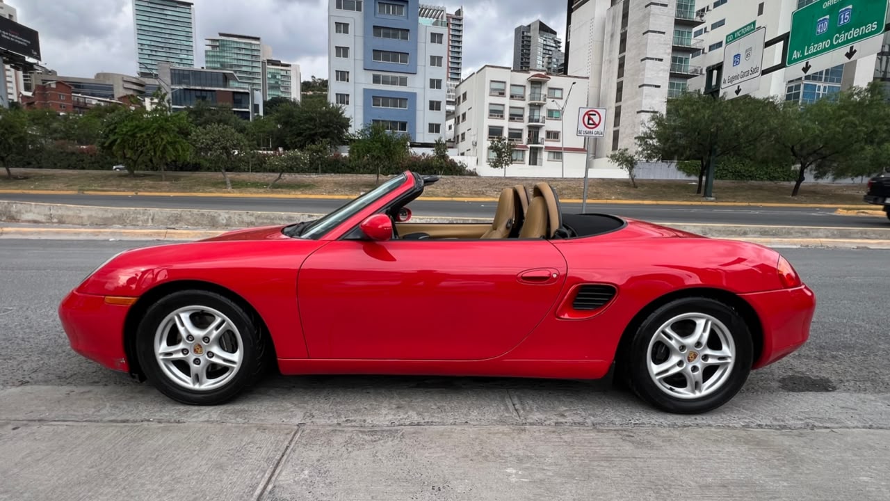 PORSCHE BOXSTER CABRIOLET 2001