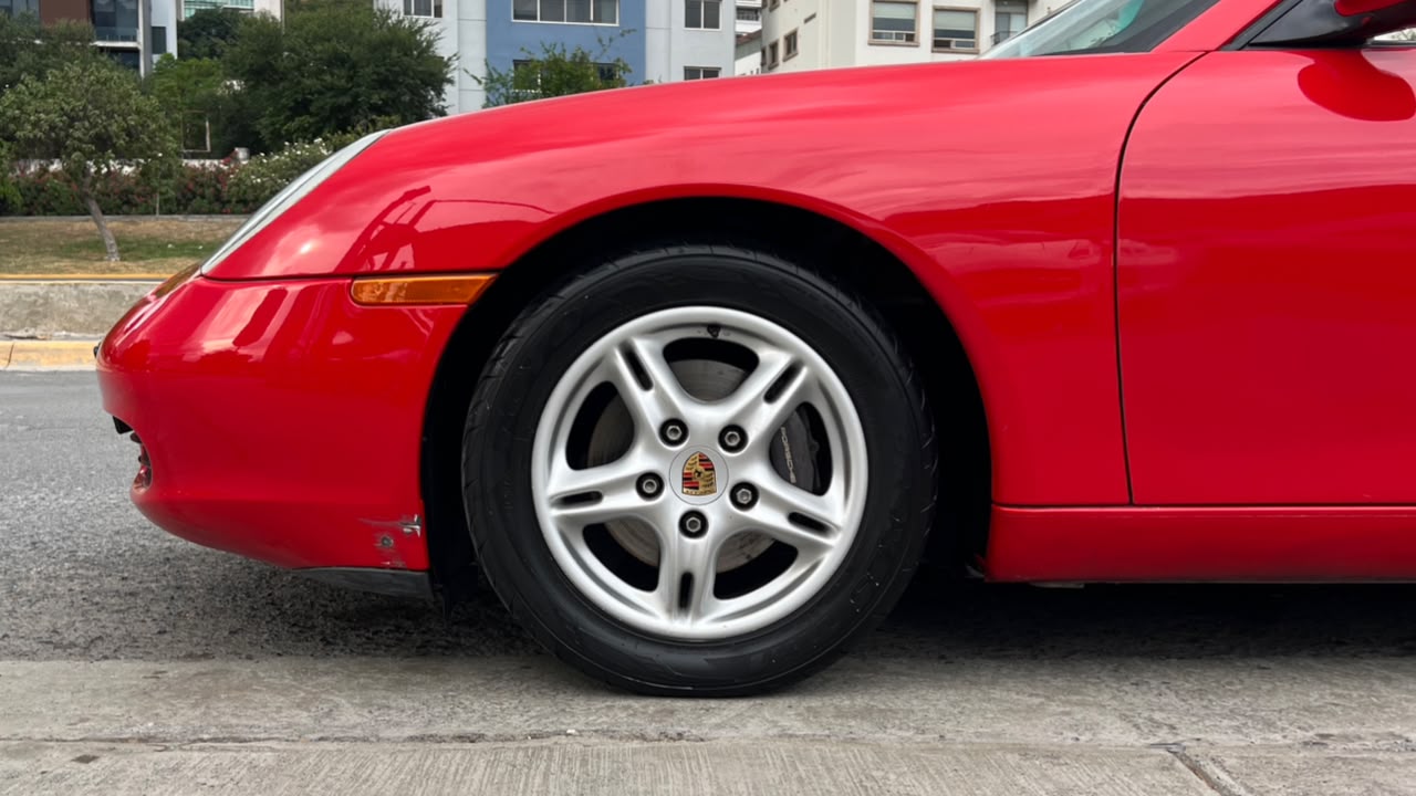 PORSCHE BOXSTER CABRIOLET 2001