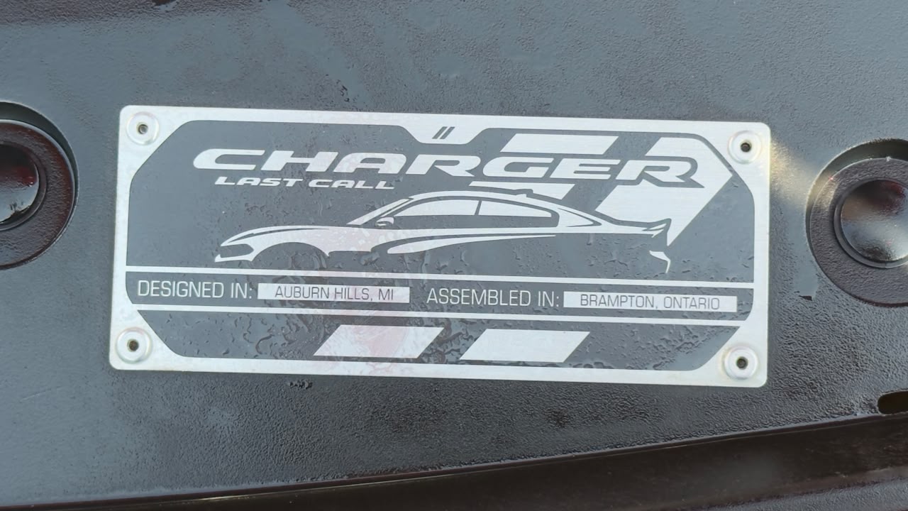 DODGE CHARGER SRT WIDE BODY LAST CALL 2023