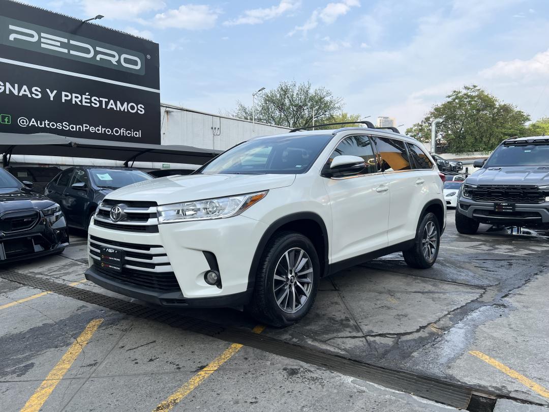 Toyota HIGHLANDER XLE PIEL 2019