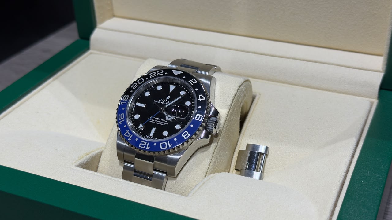 ROLEX GMT-MASTER II BATMAN FULL SET