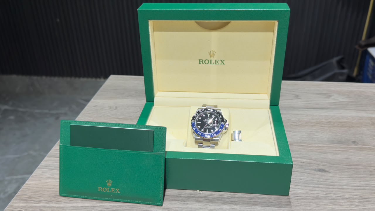 ROLEX GMT-MASTER II BATMAN FULL SET