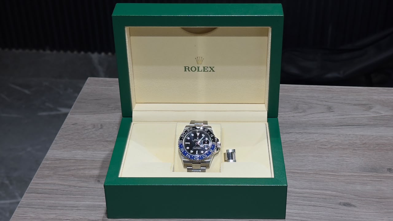 ROLEX GMT-MASTER II BATMAN FULL SET