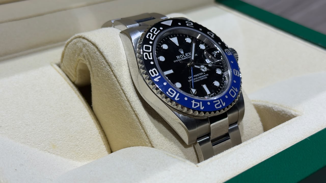 ROLEX GMT-MASTER II BATMAN FULL SET