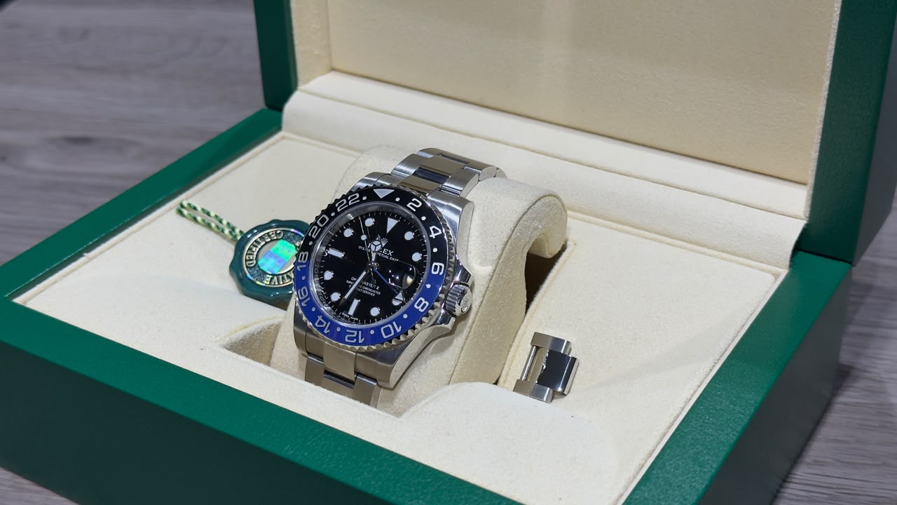 ROLEX GMT-MASTER II BATMAN FULL SET
