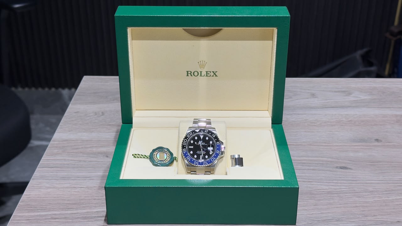 ROLEX GMT-MASTER II BATMAN FULL SET