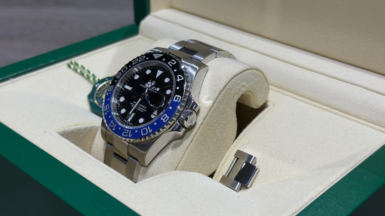 ROLEX GMT-MASTER II BATMAN FULL SET